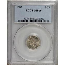 1888 3CN MS66 PCGS