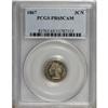 Image 1 : 1867 3CN PR65 Cameo PCGS