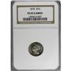 Image 1 : 1878 3CN PR65 Cameo NGC
