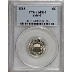 1883 5C MS65 PCGS