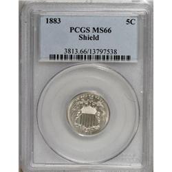 1883 5C MS66 PCGS