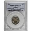 Image 3 : 1867 5C No Rays PR65 Cameo PCGS