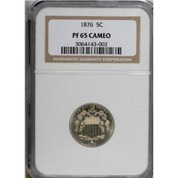 1876 5C PR65 Cameo NGC