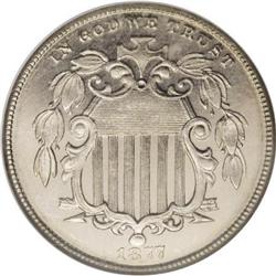 1877 5C PR66 Cameo NGC