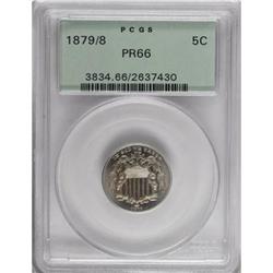 1879/8 5C PR66 PCGS