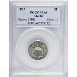 1883 5C PR66 PCGS