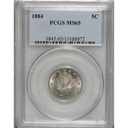 1884 5C MS65 PCGS