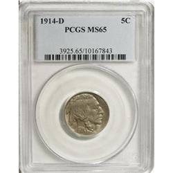 1914-D 5C MS65 PCGS