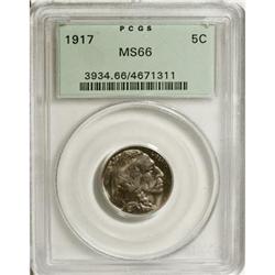 1917 5C MS66 PCGS