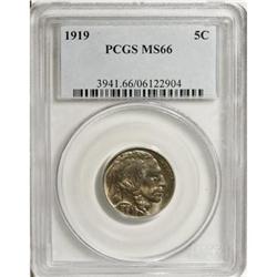 1919 5C MS66 PCGS