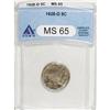 Image 1 : 1928-D 5C MS65 ANACS