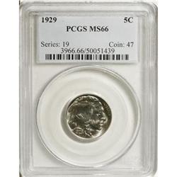 1929 5C MS66 PCGS
