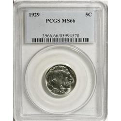 1929 5C MS66 PCGS