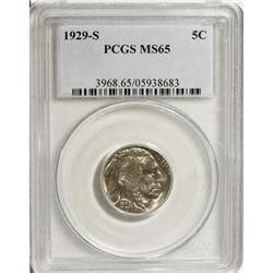 1929-S 5C MS65 PCGS; 1930 5C MS66 PCGS
