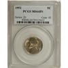 Image 1 : 1952 5C MS64 Full Steps PCGS