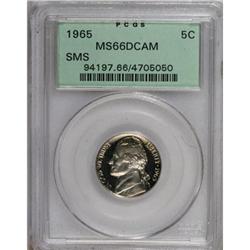 1965 5C SMS MS66 Deep Cameo PCGS