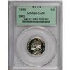 Image 1 : 1965 5C SMS MS66 Deep Cameo PCGS