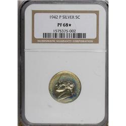1942-P 5C Type Two PR68 Star NGC