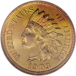 1903 Proof Set PR65 to PR68 NGC, Cent to Dollar