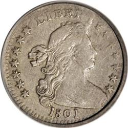 1801 H10C VF20 PCGS LM-2