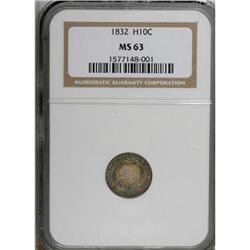 1832 H10C MS63 NGC LM-8
