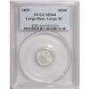 Image 1 : 1835 H10C Large Date, Large 5C MS64 PCGS LM-3