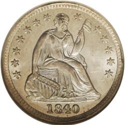 1840 H10C Drapery MS65 NGC