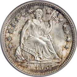 1855-O H10C Arrows MS65 PCGS