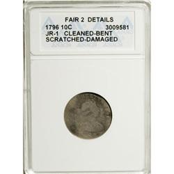 1796 10C Fair 2 Details ANACS JR-1