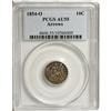 Image 1 : 1854-O 10C Arrows AU55 PCGS; 2 other coins
