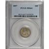 Image 1 : 1857 10C MS64 PCGS