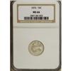 Image 1 : 1876 10C MS66 NGC