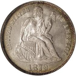 1879 10C MS67 S NGC