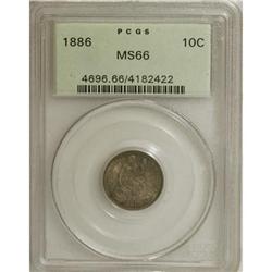 1886 10C MS66 PCGS