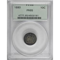 1880 10C PR65 PCGS