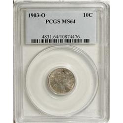 1903-O 10C MS64 PCGS