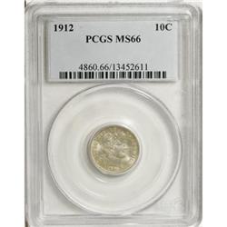 1912 10C MS66 PCGS