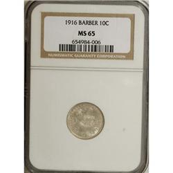1916 10C MS65 NGC