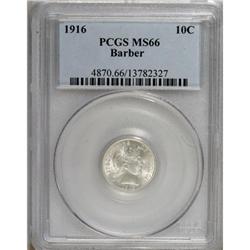 1916 10C MS66 PCGS