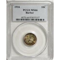 1916 10C MS66 PCGS