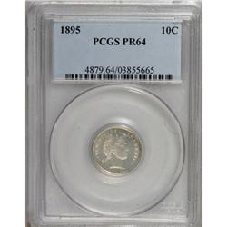 1895 10C PR64 PCGS