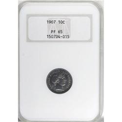 1907 10C PR65 NGC