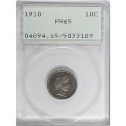 1910 10C PR65 PCGS