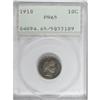 Image 1 : 1910 10C PR65 PCGS