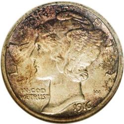 1916-D 10C MS62 ANACS
