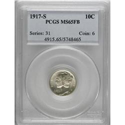 1917-S 10C MS65 Full Bands PCGS