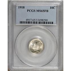1918 10C MS65 Full Bands PCGS