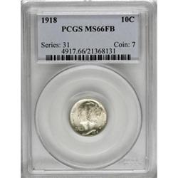1918 10C MS66 Full Bands PCGS