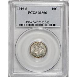 1919-S 10C MS66 PCGS