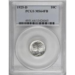 1925-D 10C MS64 Full Bands PCGS
